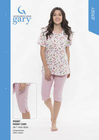 WOMEN'S PAJAMAS S/M R55007 Tellini S.r.l. Wholesale Clothing